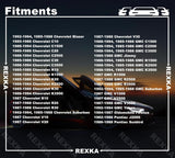 Rexka 10 piece GM headlight adjusting nuts — view 5