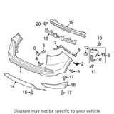 Rexka 10 piece Honda splash shield screws — view 8