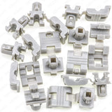 Rexka 10 piece GM Ford door lock rod clips — view 2