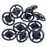 Rexka 10 piece Nissan hood insulation clips — view 2