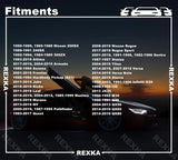 Rexka 10 piece Nissan hood insulation clips — view 4