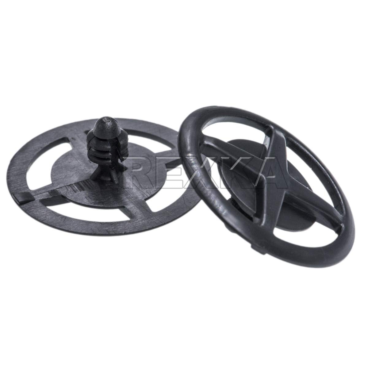 Rexka 10 piece Nissan hood insulation clips — view 6