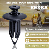 Rexka 10 piece Jeep bumper push pin clips — view 4