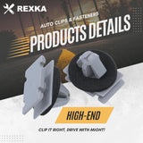 Rexka 20 piece Jeep rocker flare clips — view 4