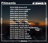 Rexka 20 piece Honda rocker moulding clips — view 5