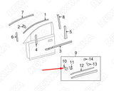 Rexka 15 piece Toyota door panel clips — view 8