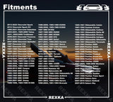 Rexka 15 piece GM hood insulation clips — view 7