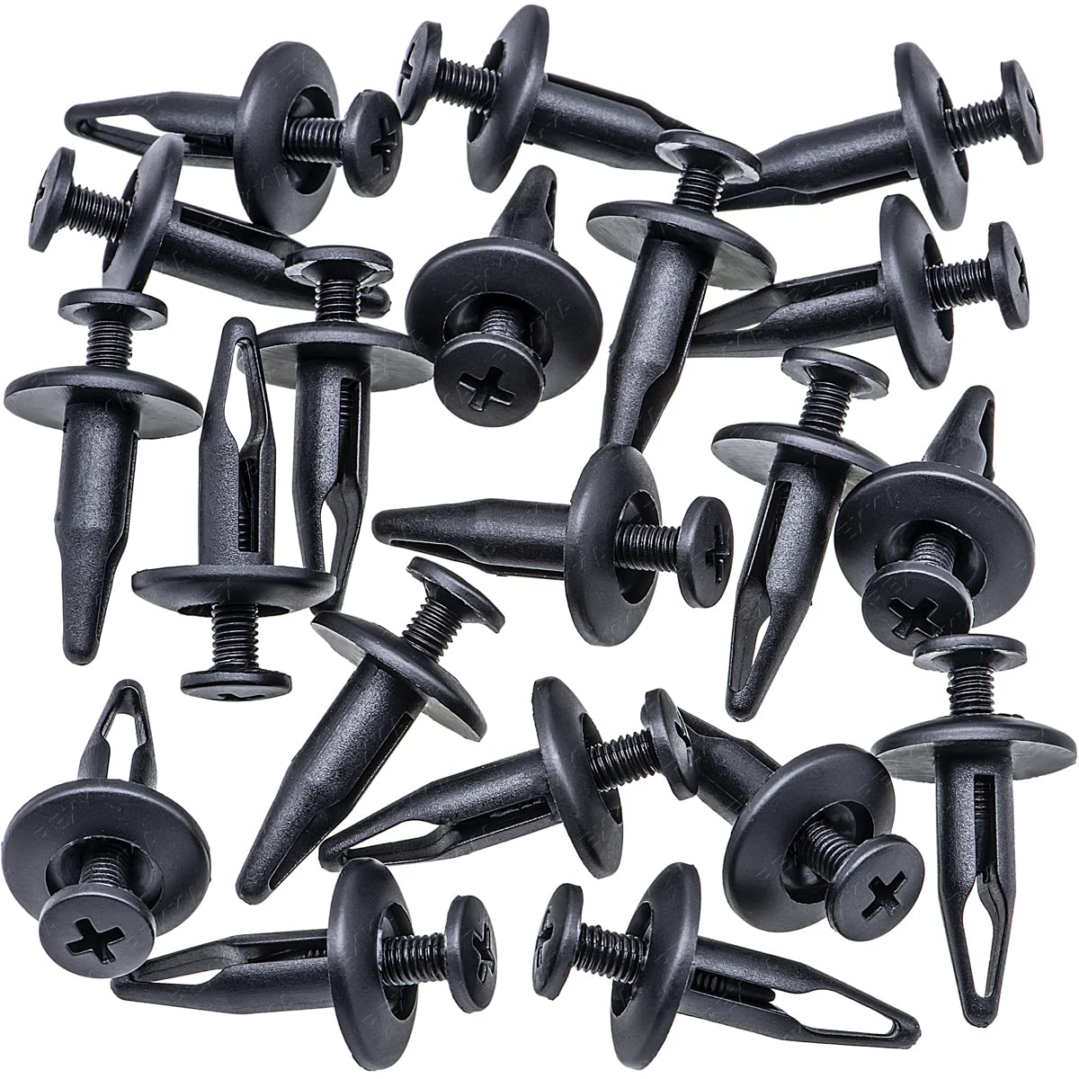 Rexka 20 piece GM Ford radiator shroud clips — view 3