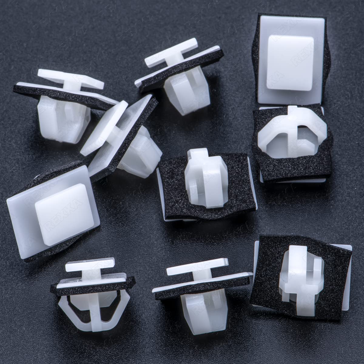 Rexka 10 piece Hyundai Kia rocker clips — view 2