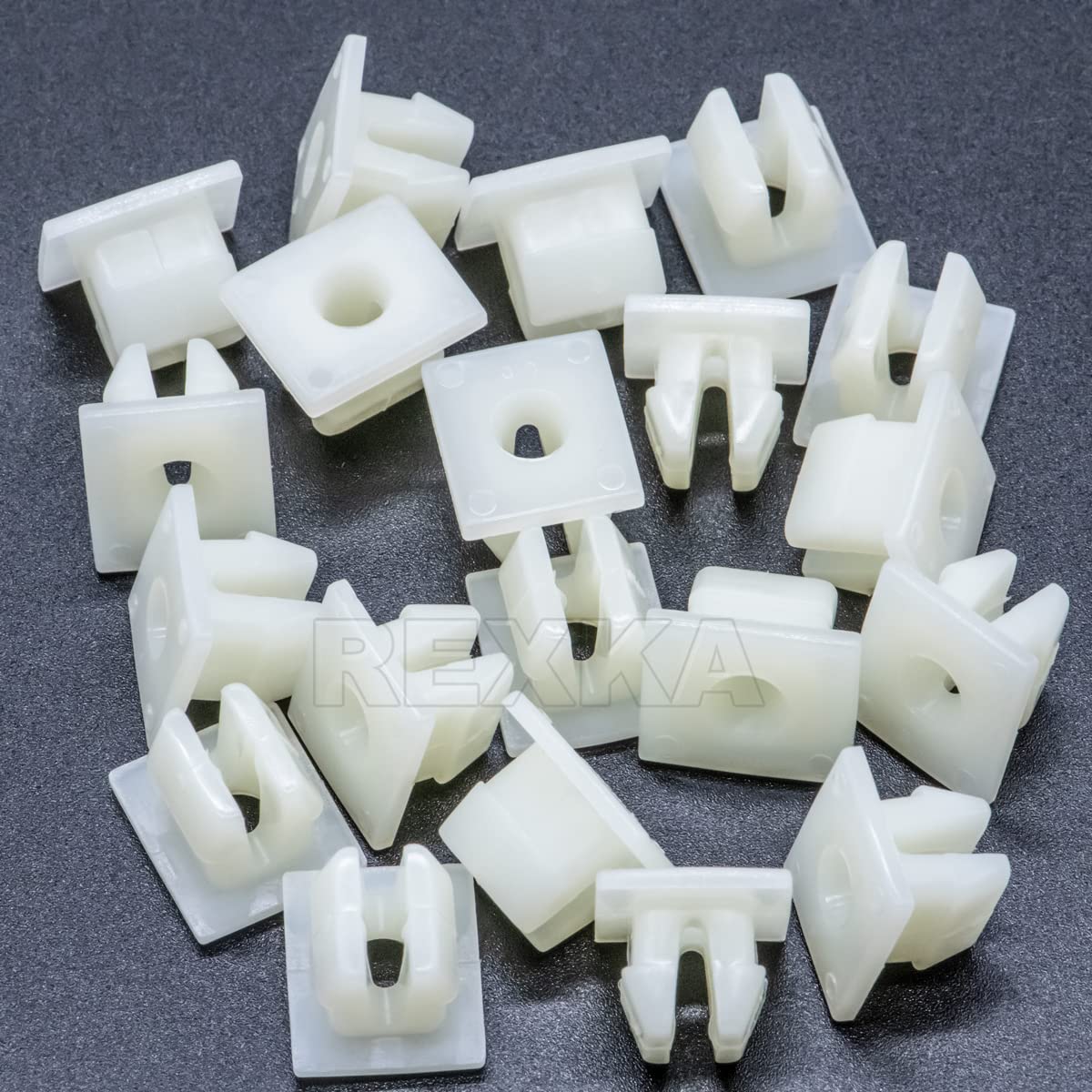 Rexka 20 piece Toyota splash shield grommets — view 3