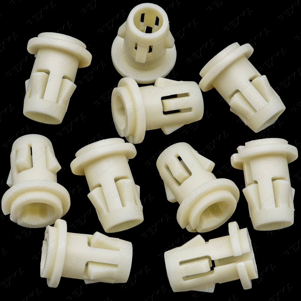 Rexka 10 piece fog lamp retainer nuts — view 2