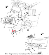 Rexka 10 piece fog lamp retainer nuts — view 8