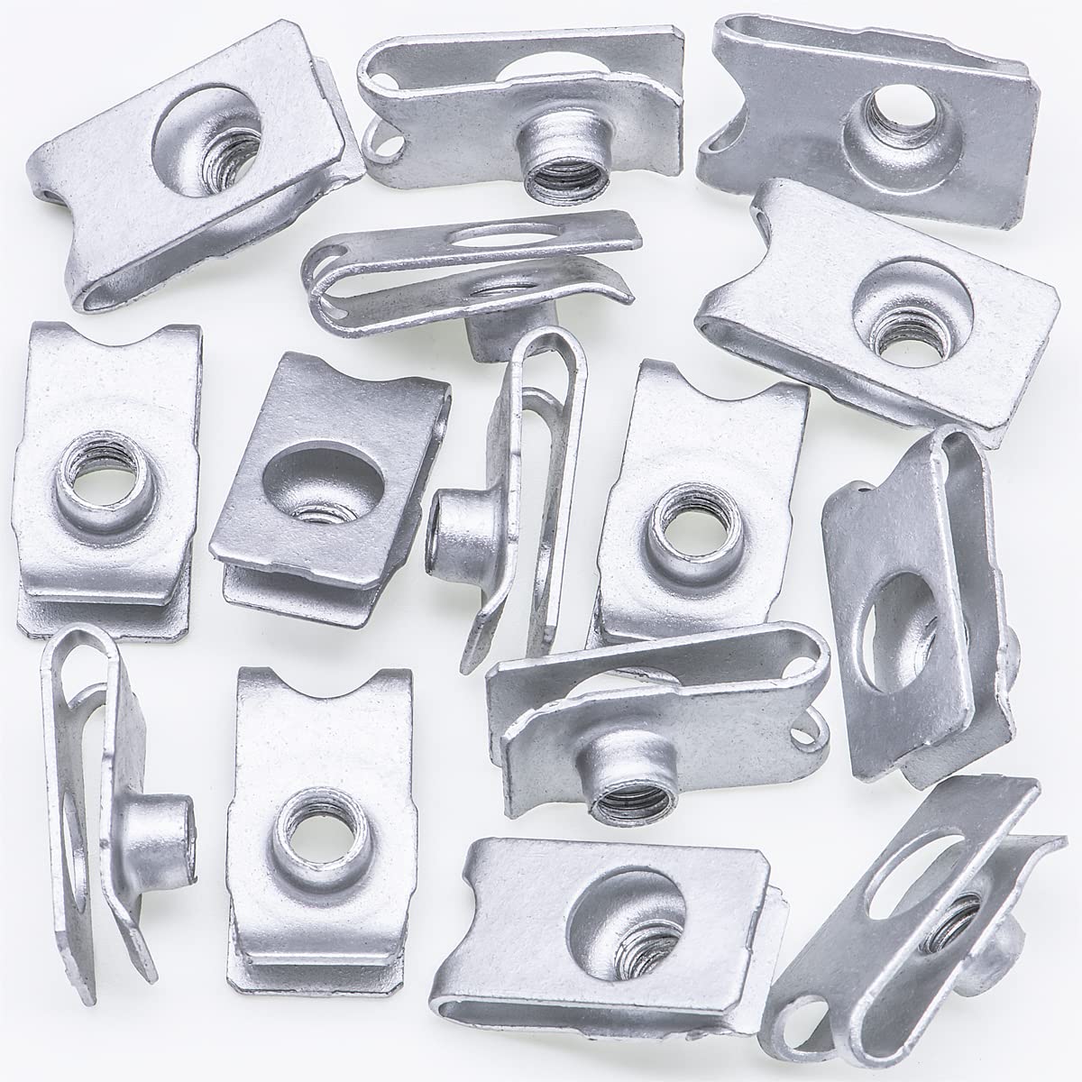 Rexka 10 piece Honda Acura bumper U nuts — view 2