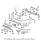 Rexka 10 piece Honda Acura bumper U nuts — view 7