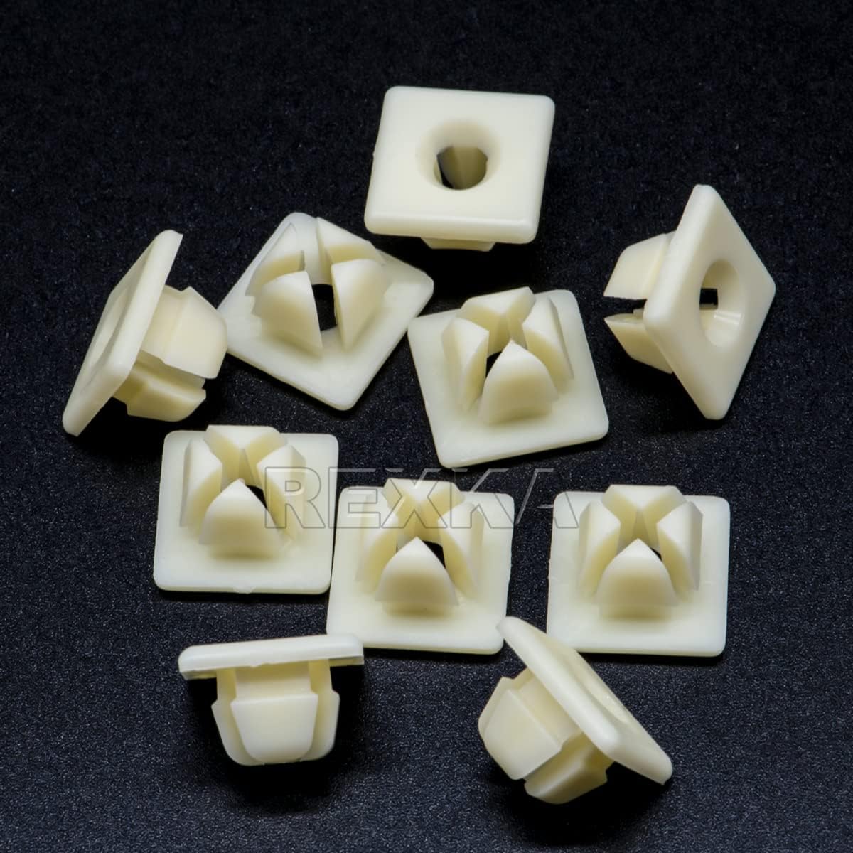 Rexka 10 piece GM licence plate nut retainers — view 3