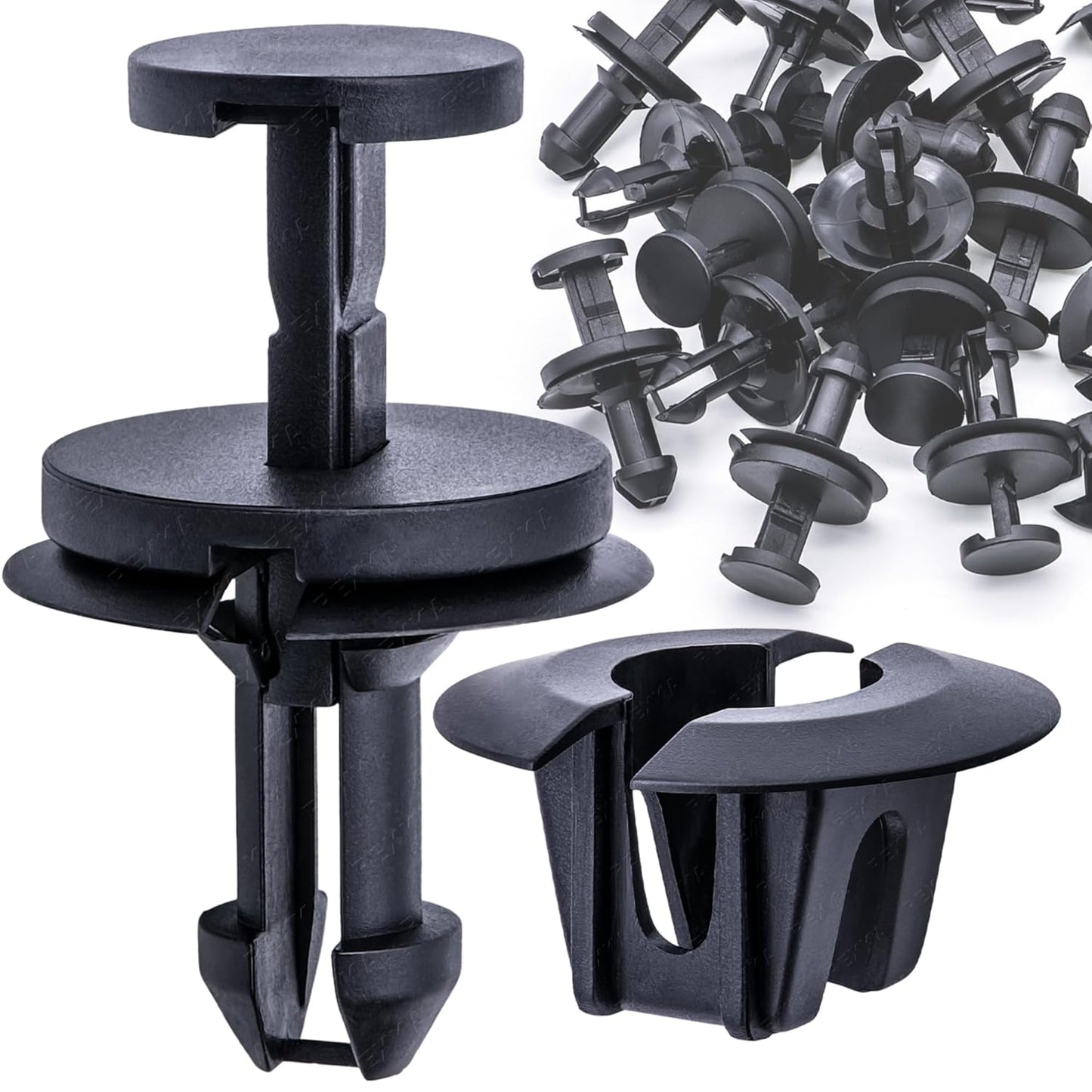 Rexka 15 set Chevy air dam deflector clips — view 2
