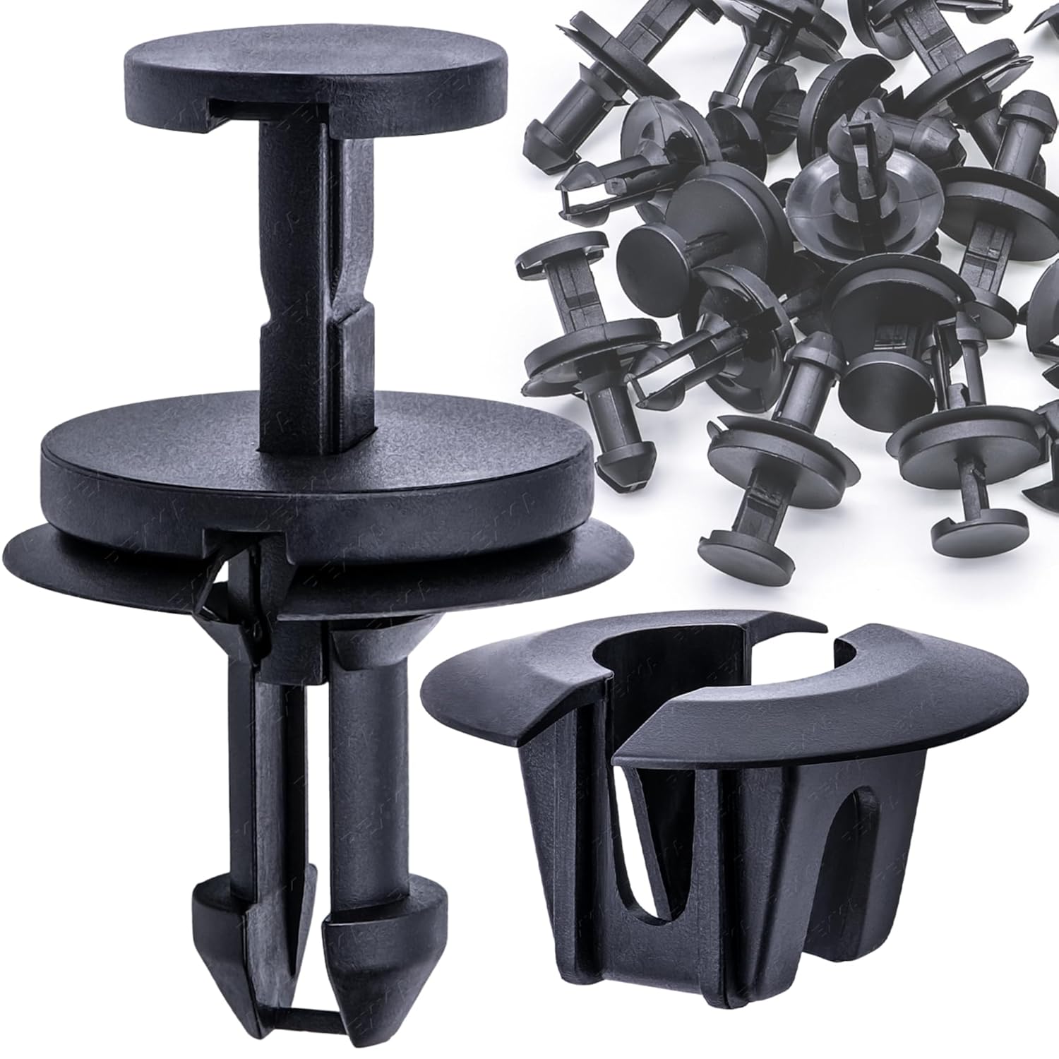 Rexka 15 set Chevy air dam deflector clips — view 2