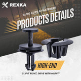 Rexka 15 set Chevy air dam deflector clips — view 4