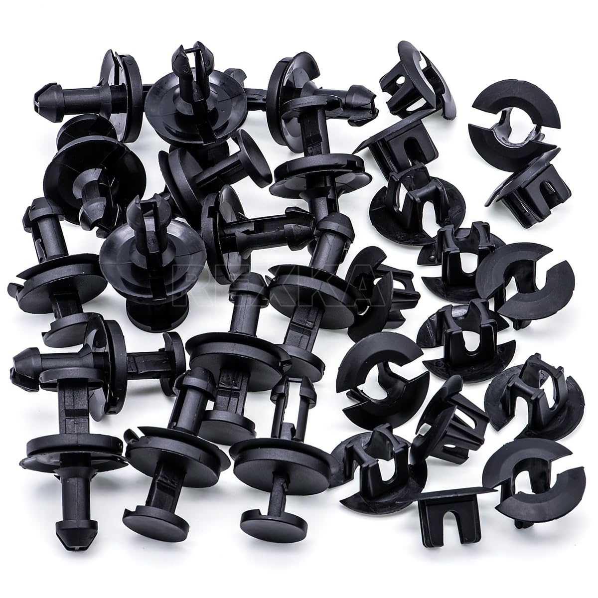 Rexka 15 set Chevy air dam deflector clips — view 6