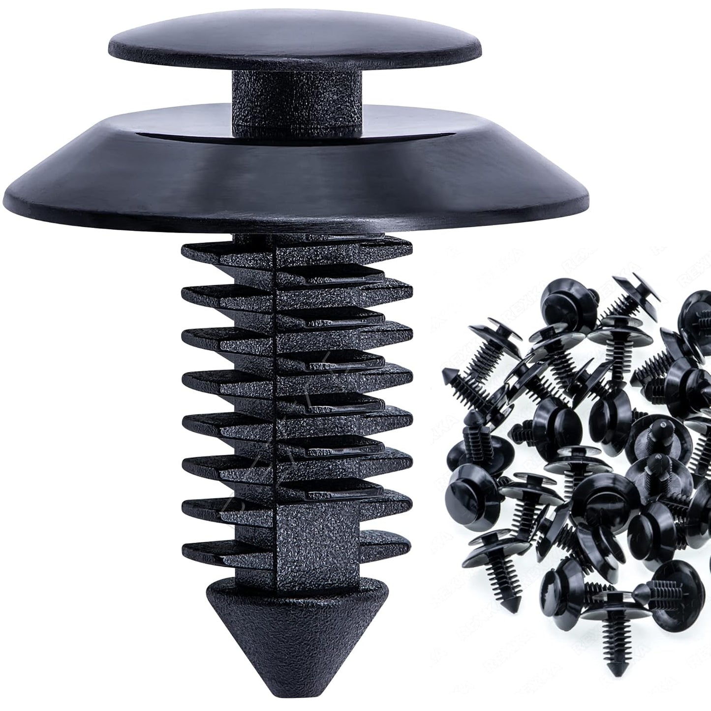Rexka 50 piece Ford door trim clips — view 2