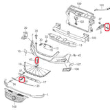 Rexka 30 piece VW Audi splash shield screws — view 6