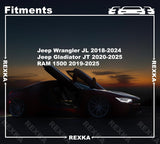 Rexka 25 piece Jeep fender flare clips — view 5
