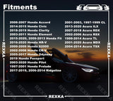 Rexka 50 piece Honda fender liner screws — view 4