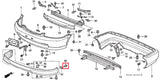 Rexka 50 piece Honda fender liner screws — view 7