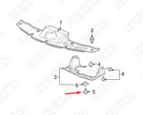Rexka 50 piece Honda fender liner screws — view 8