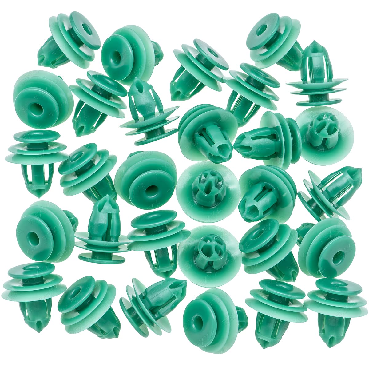 Rexka 30 piece Honda door panel clips — view 3