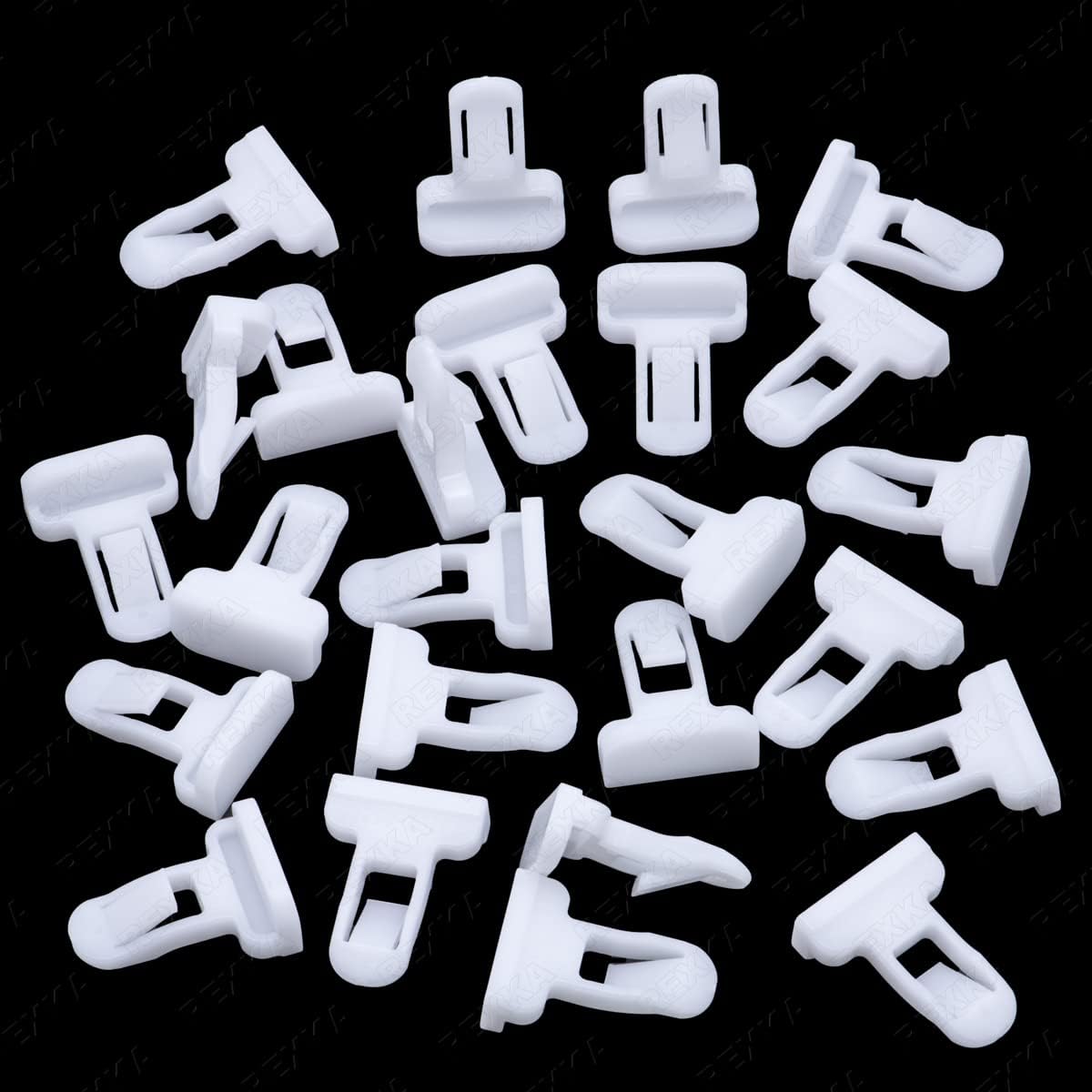 Rexka 25 piece Toyota spoiler moulding clips — view 3