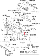 Rexka 25 piece Toyota spoiler moulding clips — view 7