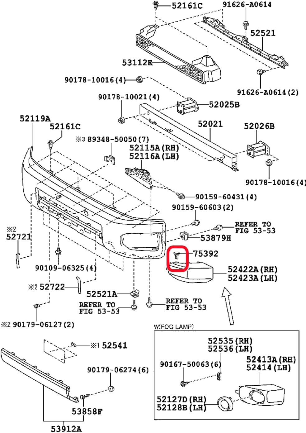 Rexka 25 piece Toyota spoiler moulding clips — view 7