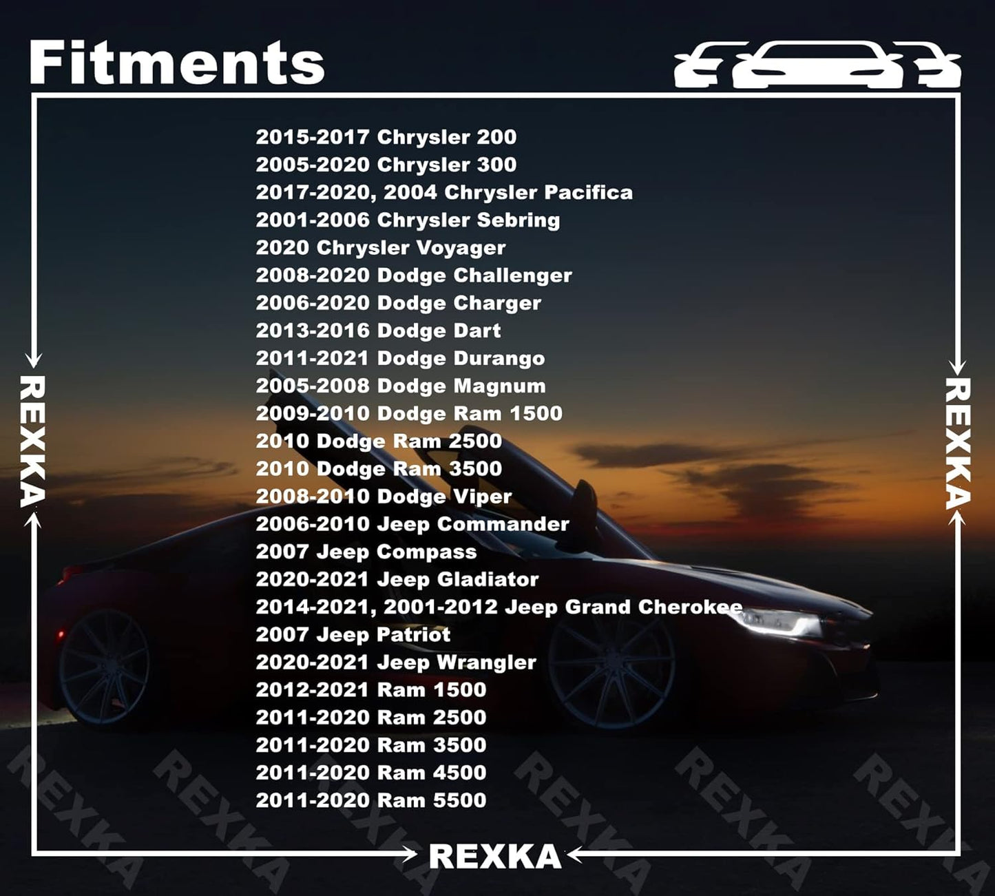 Rexka 30 piece Jeep fender liner clips — view 4