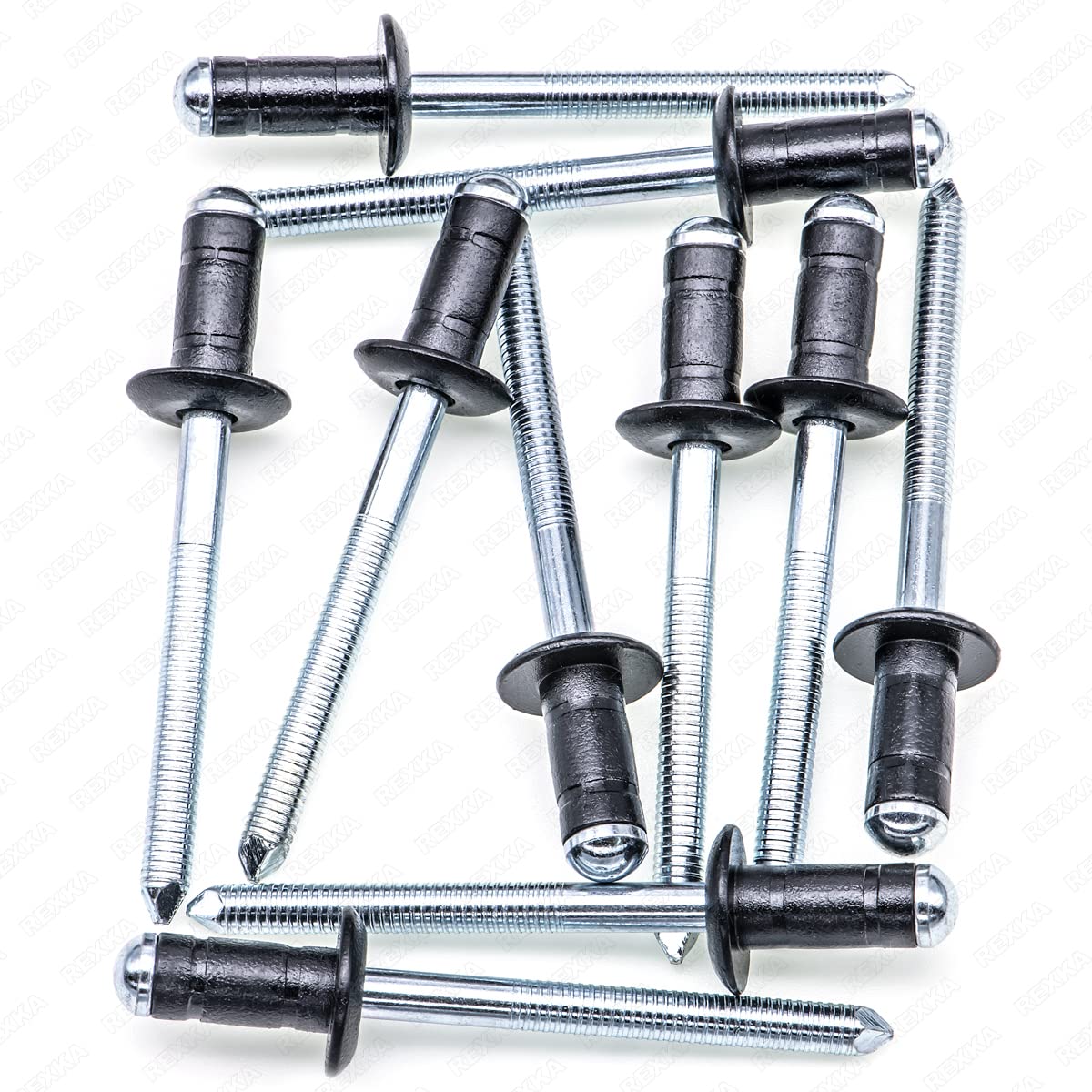 Rexka 10 piece Toyota fuel door rivets — view 2