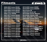 Rexka 10 piece Toyota fuel door rivets — view 4