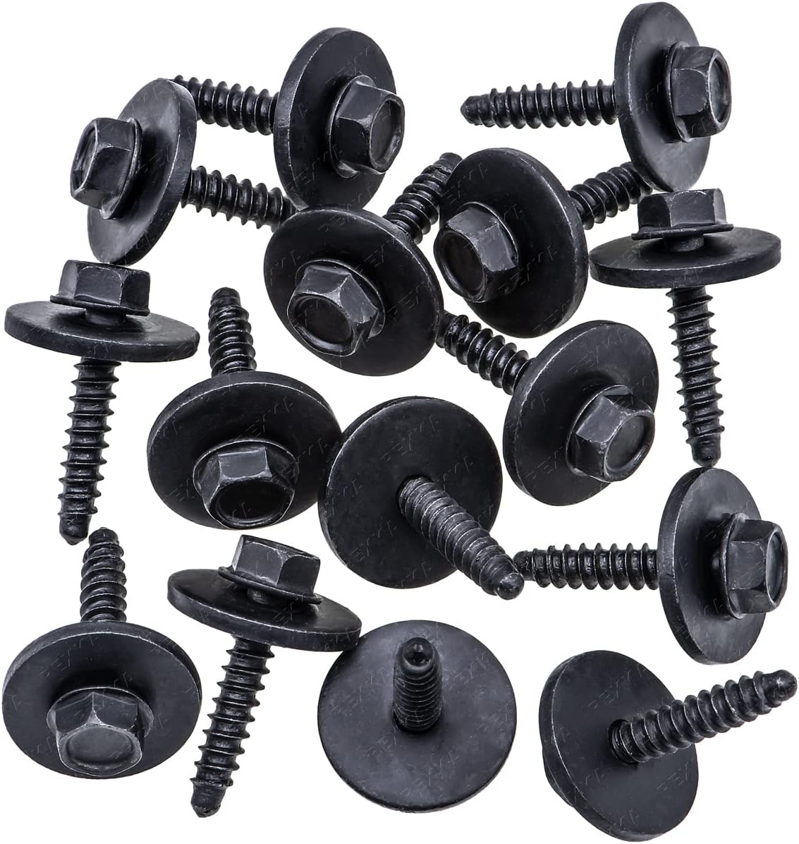 Rexka 15 piece Ford fender liner screws — view 3