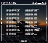 Rexka 15 piece GM hex head body bolts — view 4