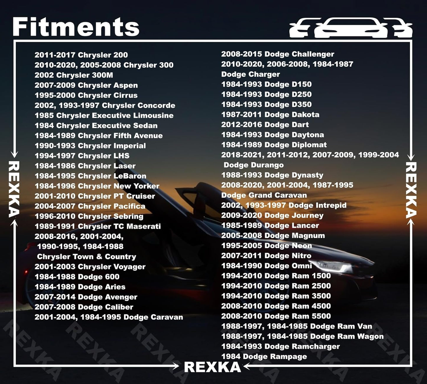 Rexka 30 piece Jeep fender push pin clips — view 6