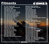 Rexka 30 piece Jeep fender push pin clips — view 6