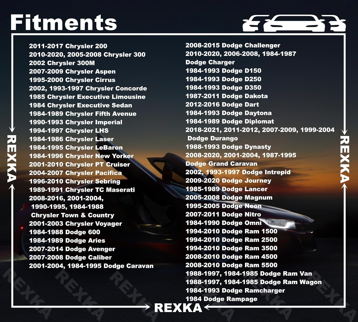 Rexka 30 piece Jeep fender push pin clips — view 6