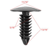 Rexka 30 piece Jeep fender push pin clips — view 8