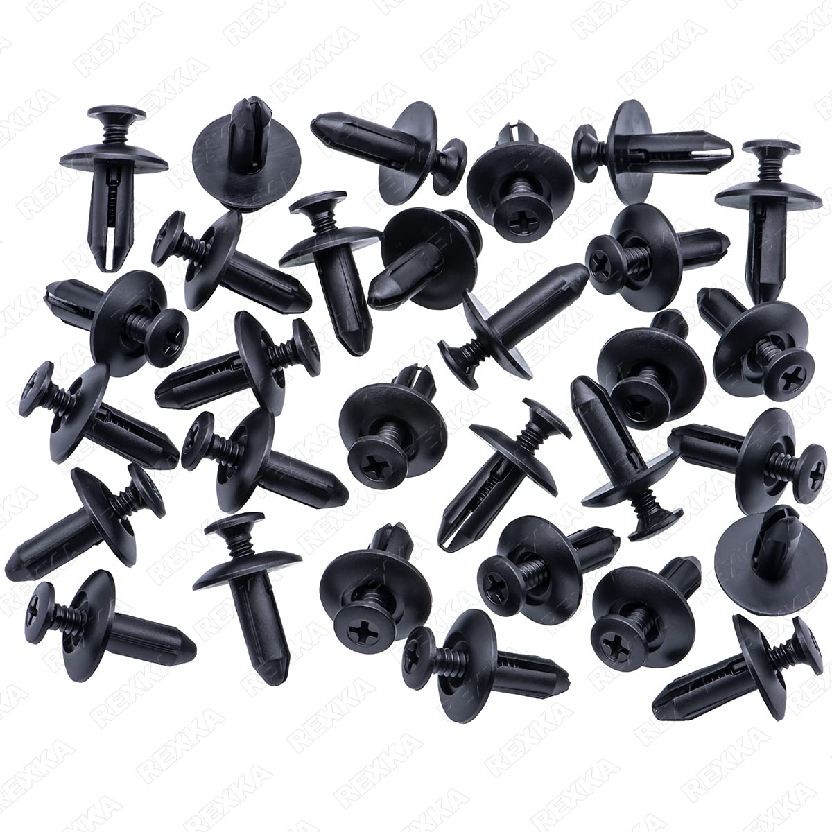 Rexka 30 piece Ford fender liner clips — view 3