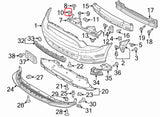 Rexka 30 piece Ford fender liner clips — view 8