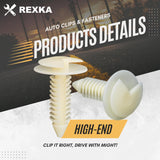 Rexka 50 piece GM door trim clips — view 4