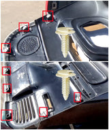 Rexka 50 piece GM door trim clips — view 8