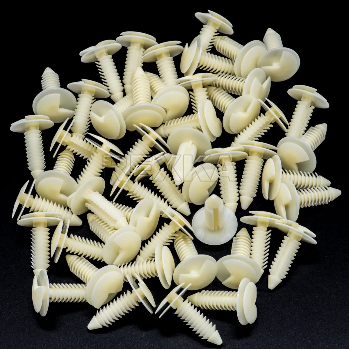 Rexka 50 piece GM door trim clips — view 9