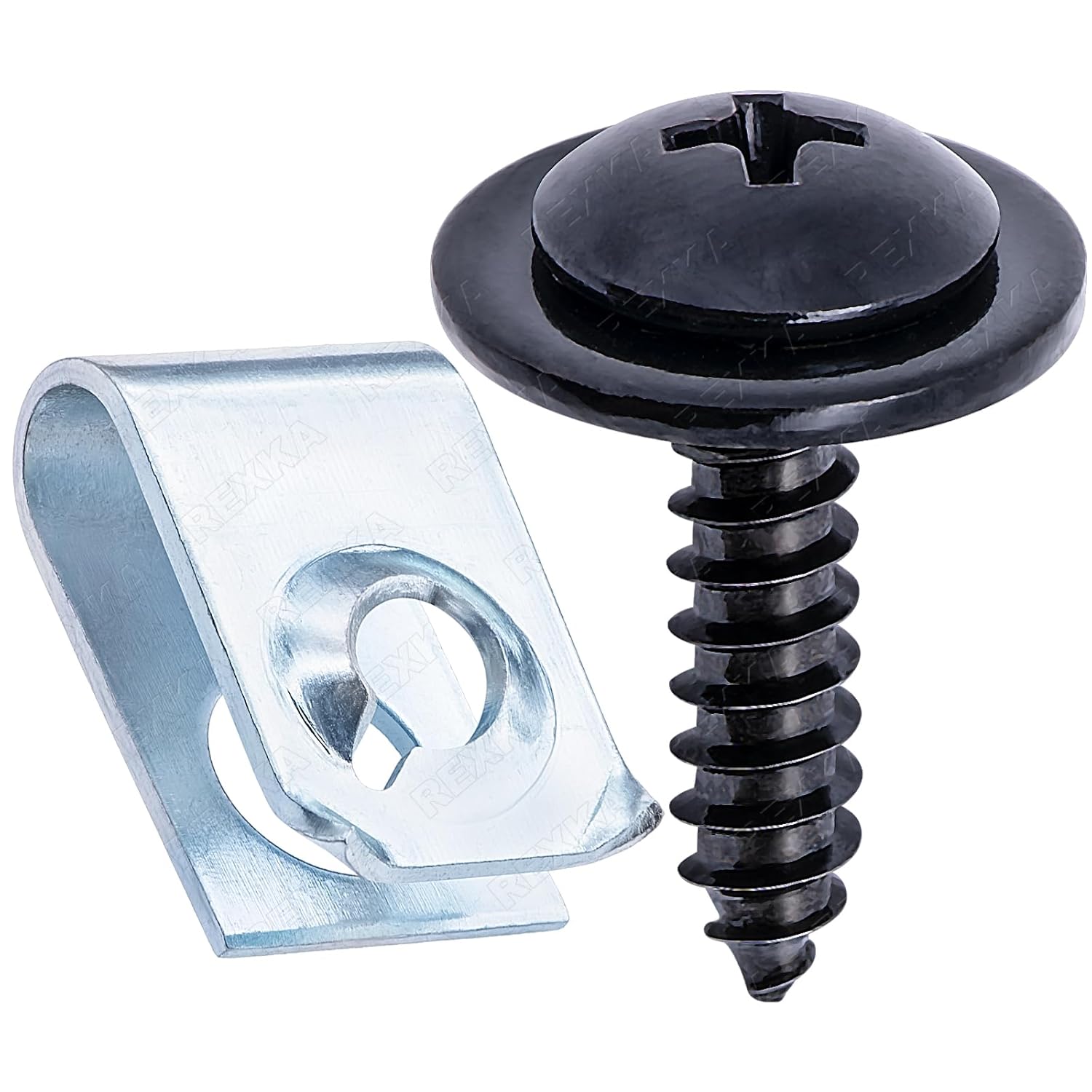 Rexka 15 set Honda fender liner screw kit — view 2
