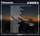 Rexka 15 set Honda fender liner screw kit — view 4