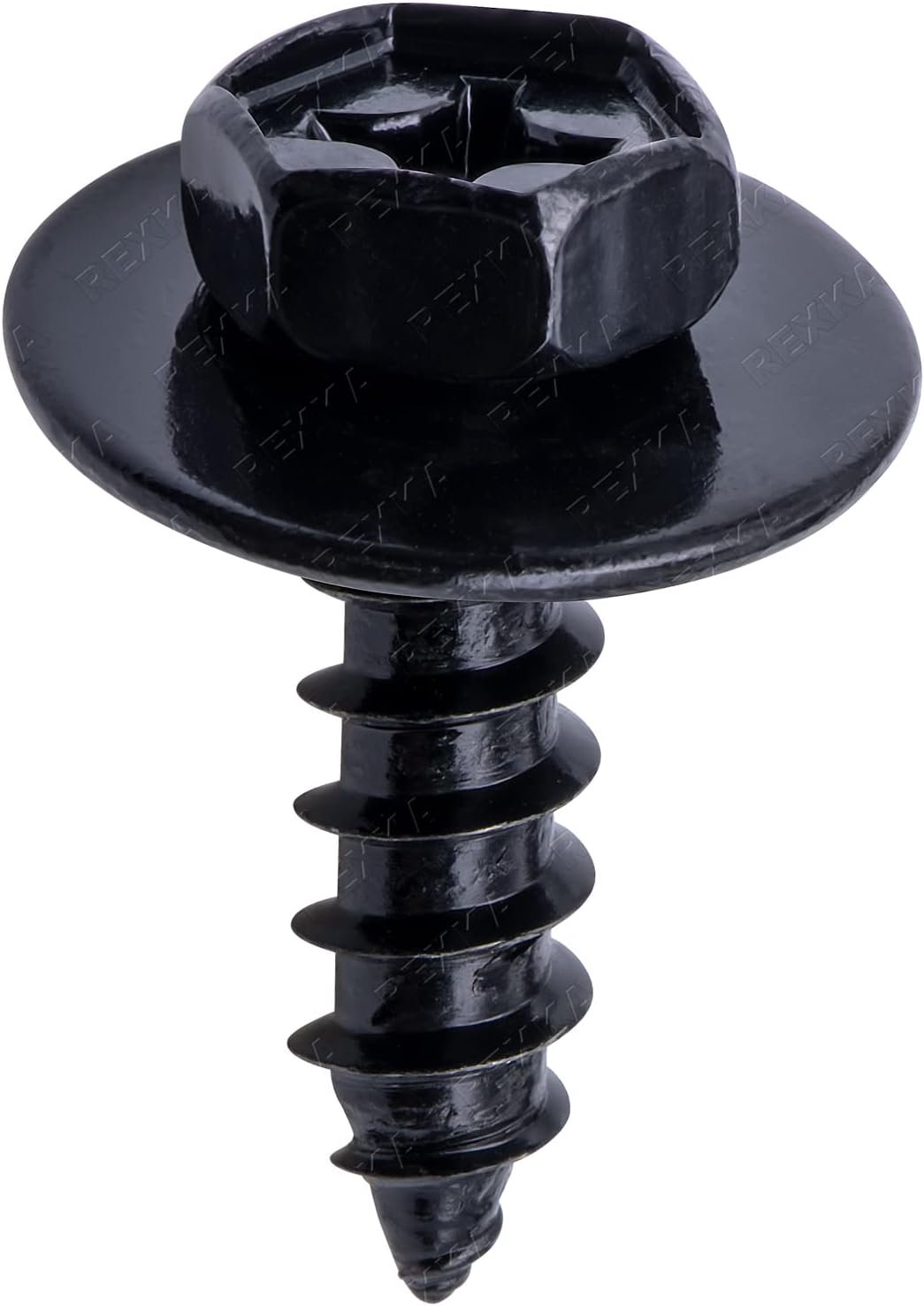 Rexka 20 piece Toyota splash shield bolts — view 2